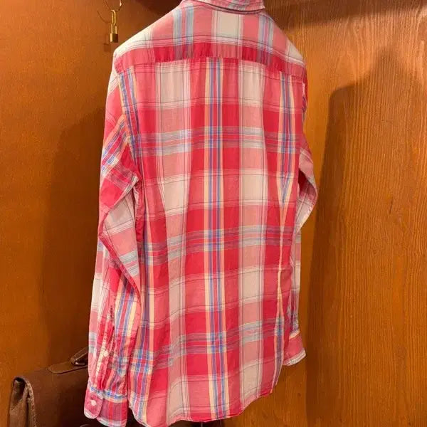 [BUNJANG] Oriang Madras Pattern Shirt / 오리앙 셔츠 100