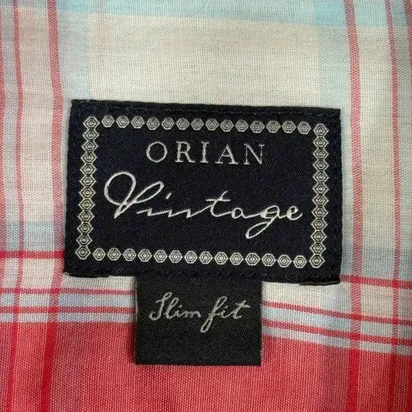 [BUNJANG] Oriang Madras Pattern Shirt / 오리앙 셔츠 100