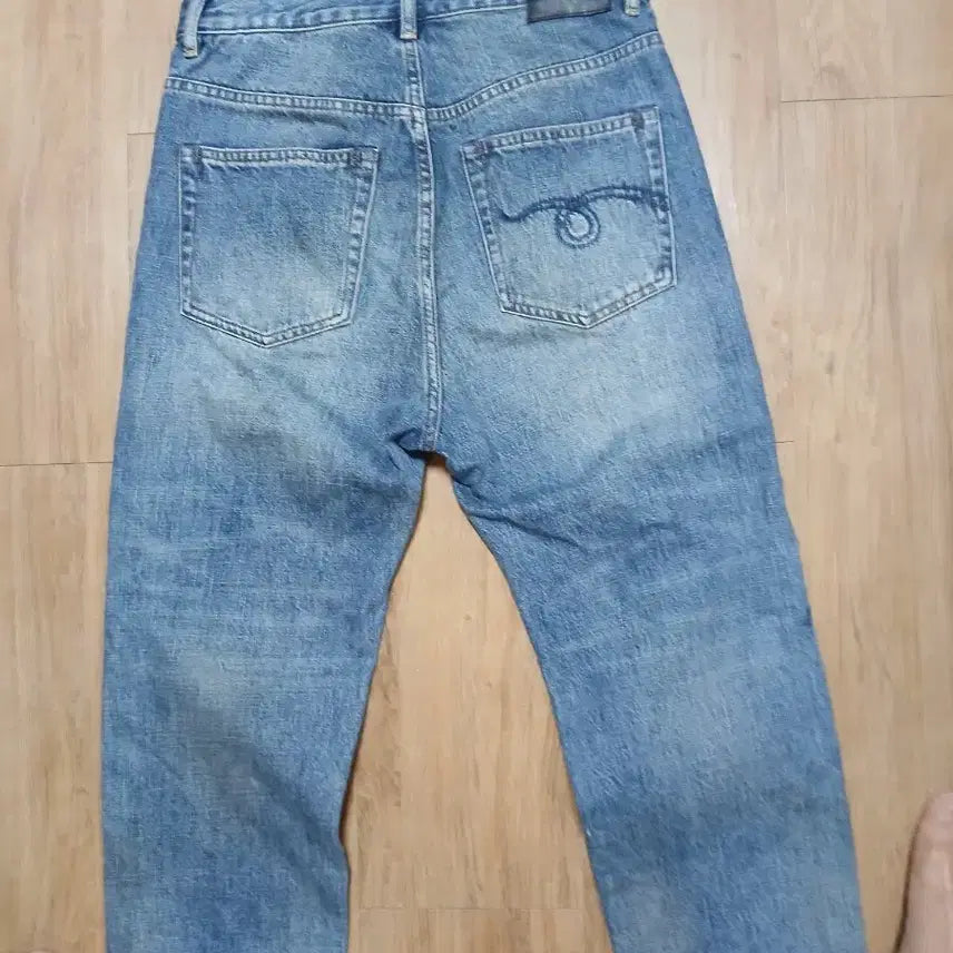 [BUNJANG] TRIMS Jeans Set (Blue/Beige) 25 / 새상품.청바지 2벌 세트 (블루/베이지)25