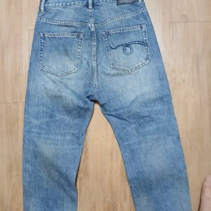 [BUNJANG] TRIMS Jeans Set (Blue/Beige) 25 / 새상품.청바지 2벌 세트 (블루/베이지)25