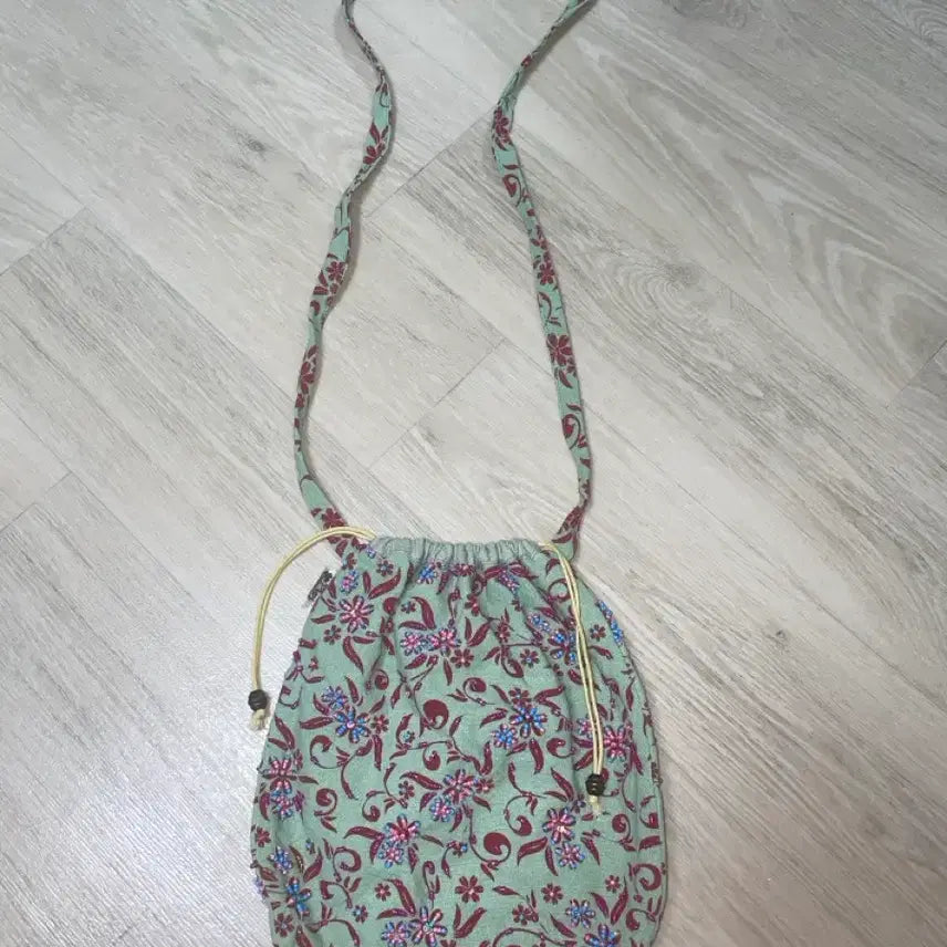 [BUNJANG] Mint Bucket Crossbody Bag / 민트 복조리크로스백