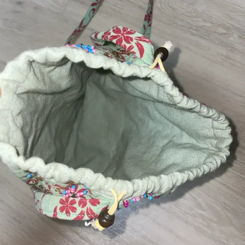 [BUNJANG] Mint Bucket Crossbody Bag / 민트 복조리크로스백