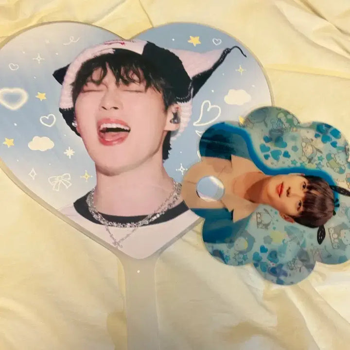 [BUNJANG] Highlight Yoondoojoon Uchiwa Fan / 하이라이트 윤두준 우치와 양도