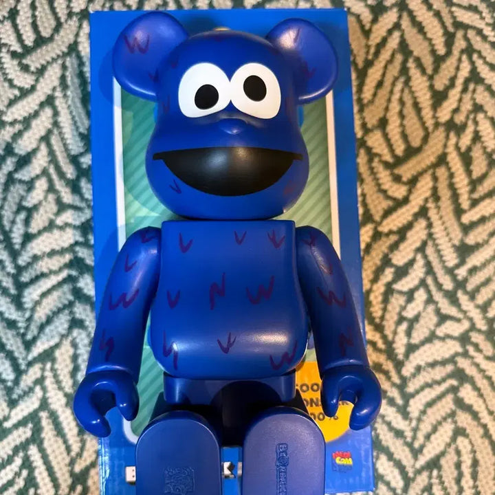 [BUNJANG] Medicom Toy Cookie Monster 400% BE@RBRICK Sesame Street / 쿠키몬스터 400%베어브릭.세서미 스트리트