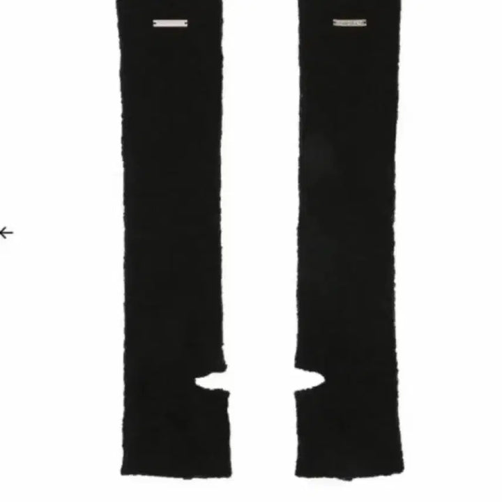 [BUNJANG] Bohemian Seoul Textured Leg Warmer Black / 새상품) 보헤미안서울 레그워머 블랙
