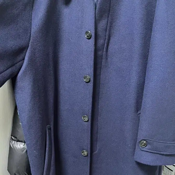 [BUNJANG] Ironic Forno Navy Overfit Coat / 아이러니포르노 네이비 코트