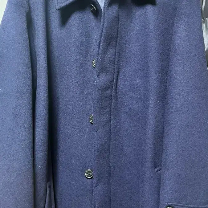 [BUNJANG] Ironic Forno Navy Overfit Coat / 아이러니포르노 네이비 코트