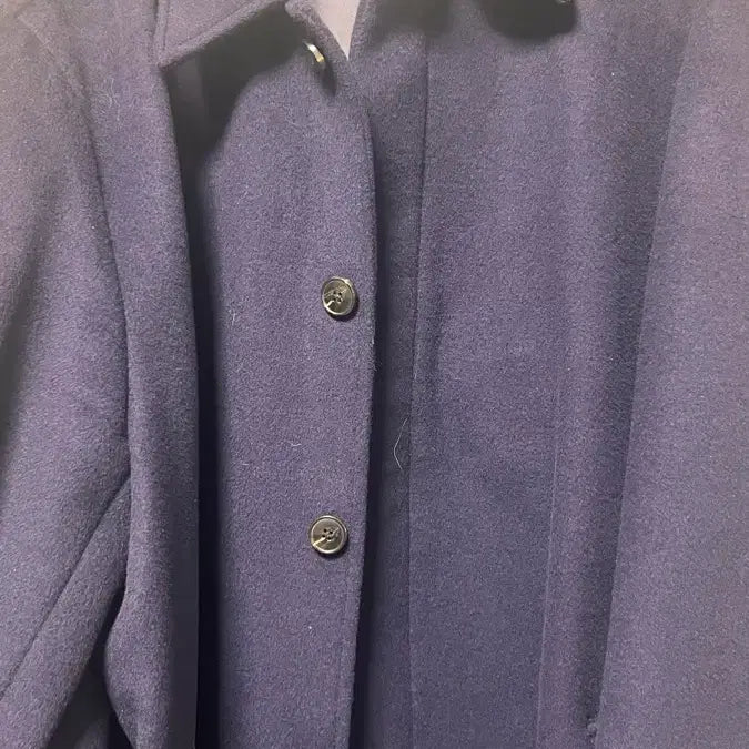 [BUNJANG] Ironic Forno Navy Overfit Coat / 아이러니포르노 네이비 코트
