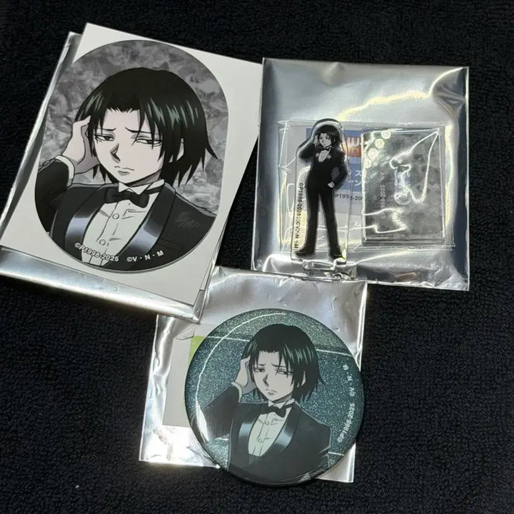 [BUNJANG] Hunter x Hunter Phinks Arc Armavanca Sticker, Acrylic Stand, Badge Bundle Set / [새상품] 헌터헌터 페이탄 아르마비앙카 스티커, 미니 아크릴 , 캔뱃지
