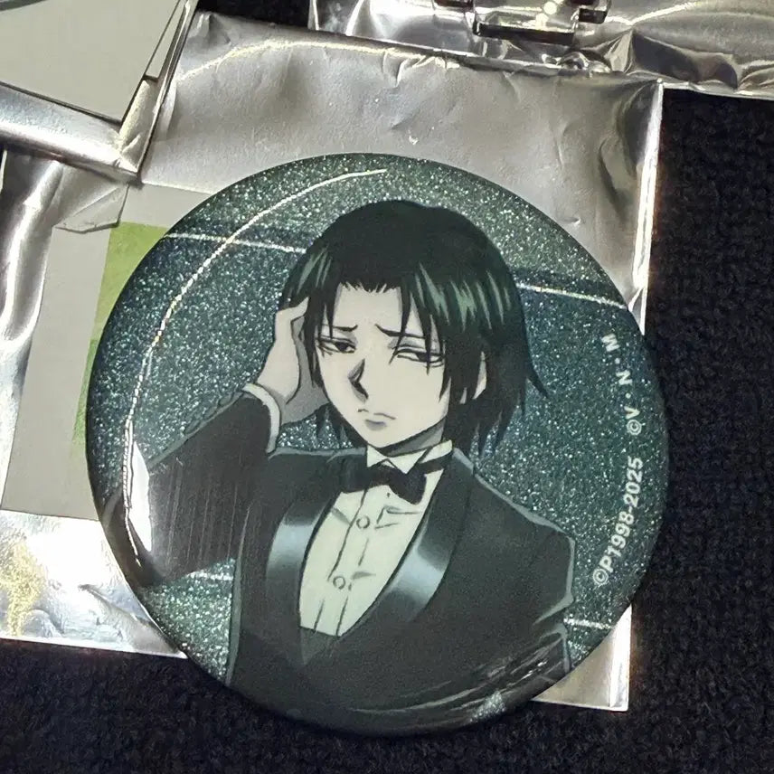 [BUNJANG] Hunter x Hunter Phinks Arc Armavanca Sticker, Acrylic Stand, Badge Bundle Set / [새상품] 헌터헌터 페이탄 아르마비앙카 스티커, 미니 아크릴 , 캔뱃지