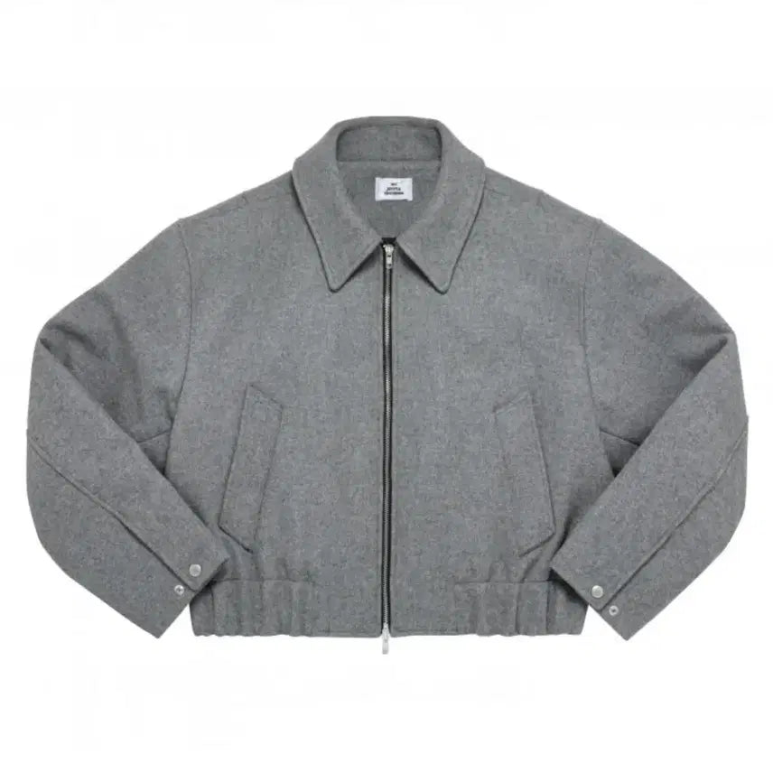 [BUNJANG] MJD Wool Crop Jacket Grey / [L] MJD 울 크롭 자켓 그레이 새상품
