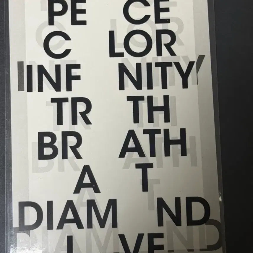 [BUNJANG] G-Dragon Passminusone Postcard / 지드래곤 엽서 피스마이너스원