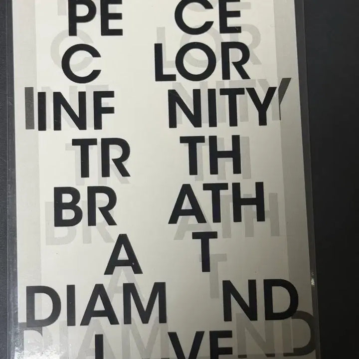 [BUNJANG] G-Dragon Passminusone Postcard / 지드래곤 엽서 피스마이너스원