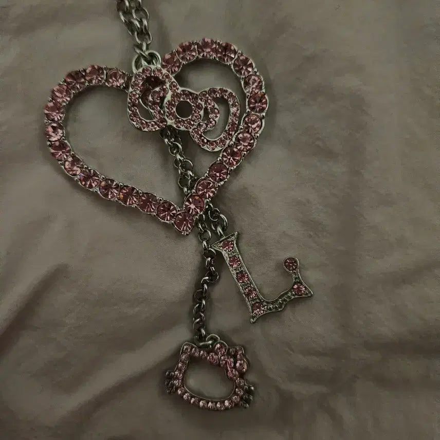 [BUNJANG] Liz Lisa Vintage Gyaru Hello Kitty Keychain / 리즈리사 고전 갸루 키티 키링