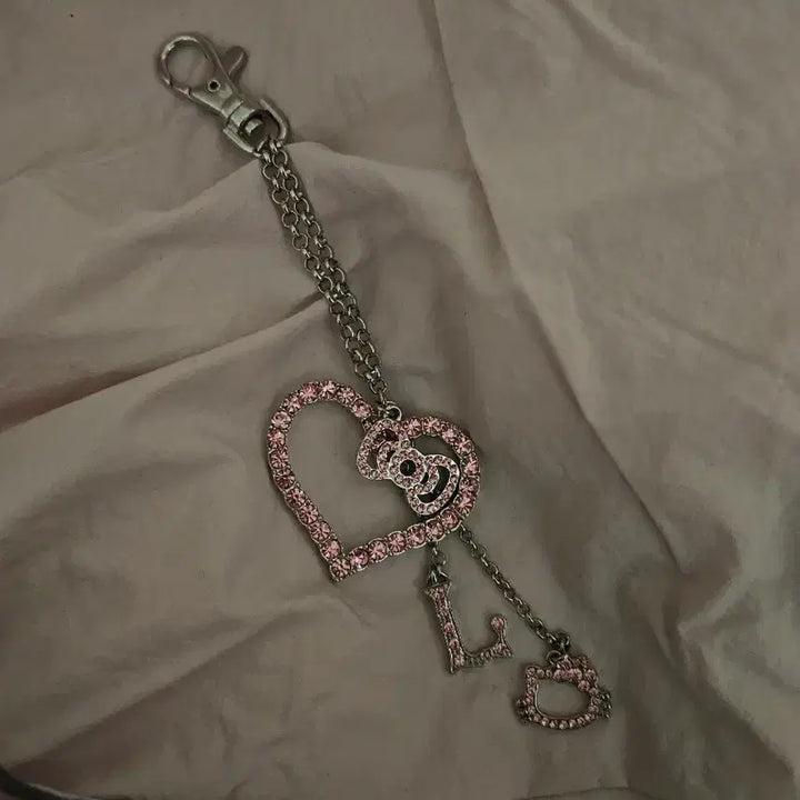 [BUNJANG] Liz Lisa Vintage Gyaru Hello Kitty Keychain / 리즈리사 고전 갸루 키티 키링