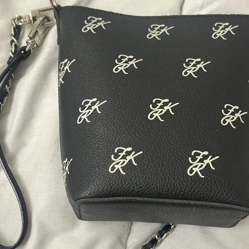 [BUNJANG] Find Kapoor FKR Monogram Mini Pingo Bag Black / 파인드카푸어 FKR 모노그램 미니 핑고백 블랙