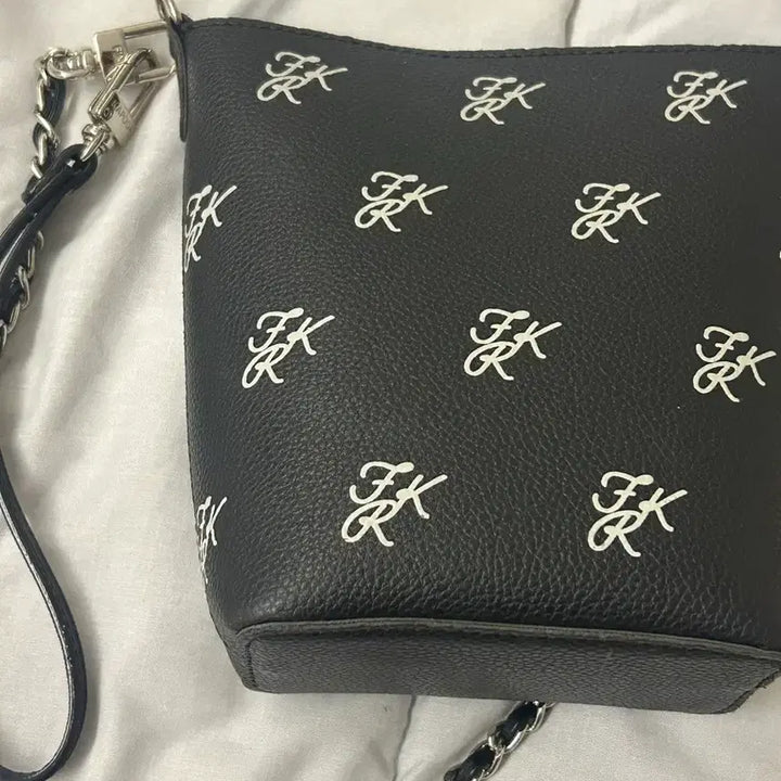 [BUNJANG] Find Kapoor FKR Monogram Mini Pingo Bag Black / 파인드카푸어 FKR 모노그램 미니 핑고백 블랙