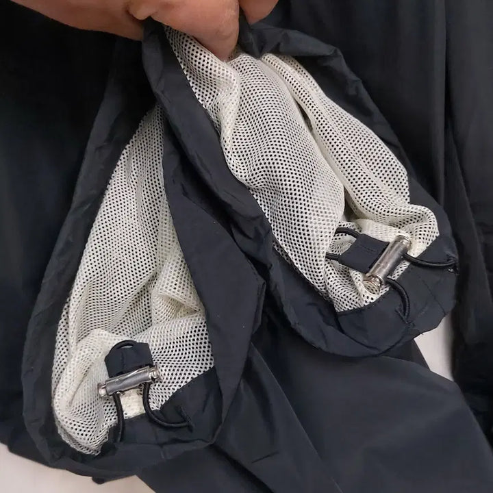 [BUNJANG] Nike Swoosh Woven Pants (Black) / 나이키 L/34 스우시 우븐 팬츠. BK. A