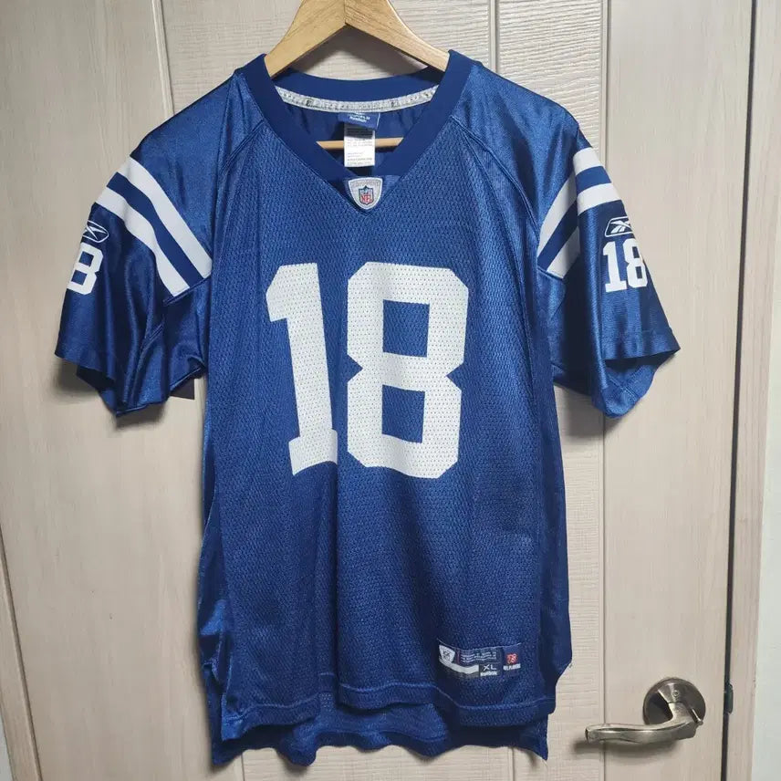 [BUNJANG] Reebok NFL Blue Jersey XL / 리복 NFL 블루 져지 (XL)
