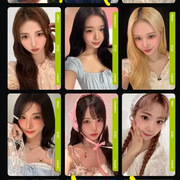 [BUNJANG] tripleS S372Z Wave 2 Photocard Bundle Set / 트리플에스 S372Z 웨이브 2기 포토카드