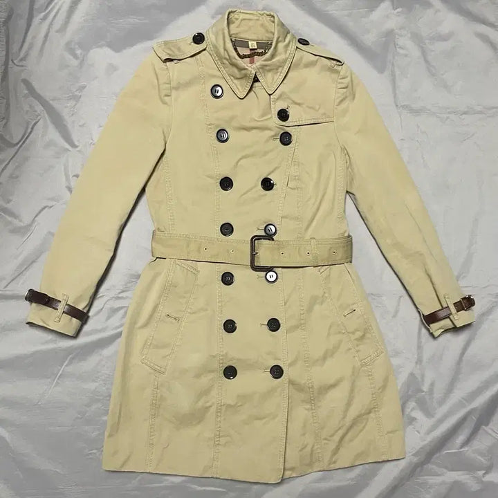 [BUNJANG] Burberry Trench Half Coat - USA2 XS / 버버리 트렌치 하프 코트 usa2 xs
