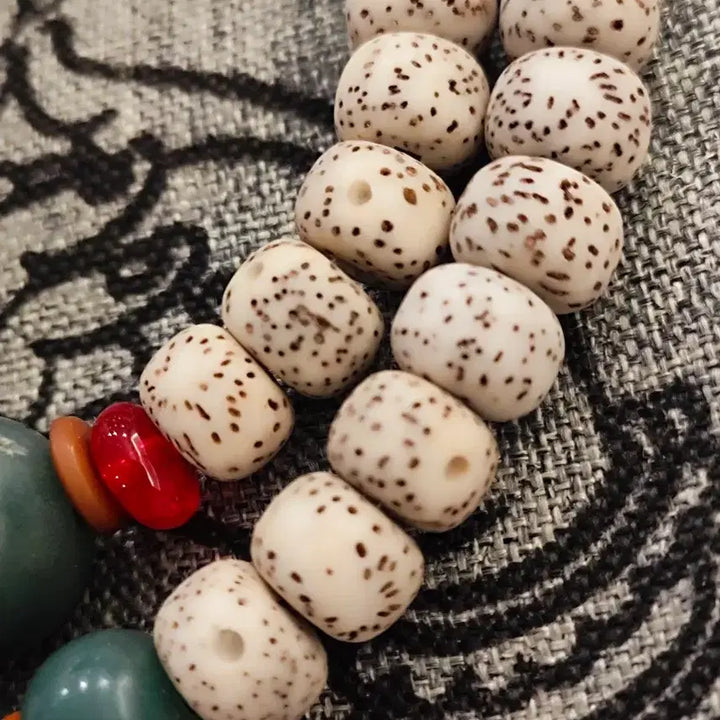 [BUNJANG] Bodhi Seed and Root Prayer Beads Bracelet (8mm) / 성월 보리수 보리근 염주 팔찌 8mm60주