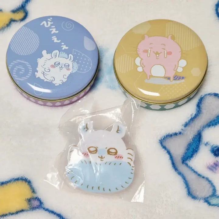 [BUNJANG] Chikawa Momonga Clip Candy Case Bundle Set / 치이카와 모몽가 집게 캔디통 일괄 양도합니다