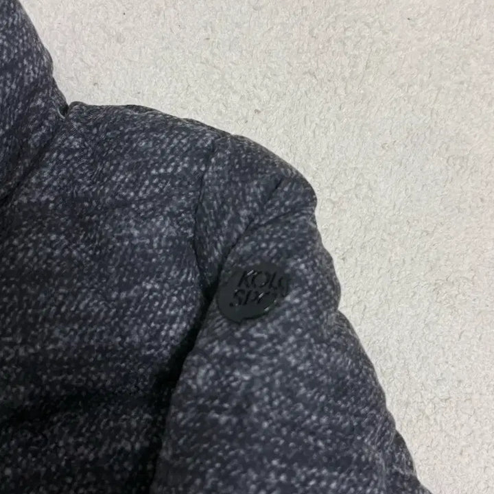 [BUNJANG] Kolon Sport Herringbone Pattern Padded Jumper / 코오롱스포츠 헤링본 패턴 패딩 점퍼
