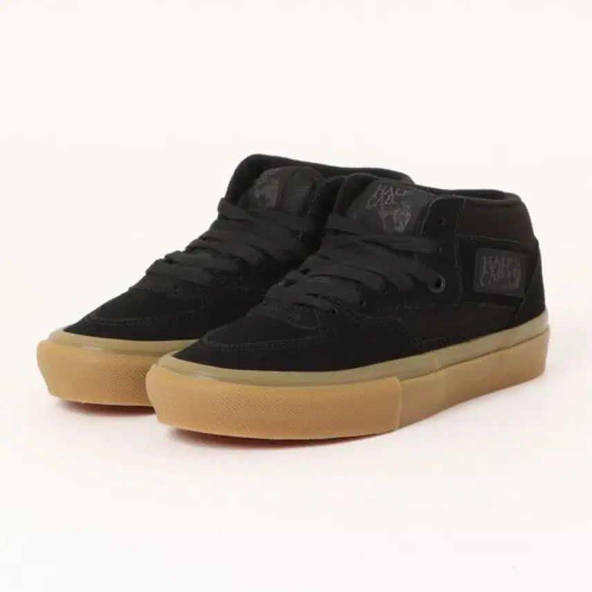 [BUNJANG] Vans Skate Half Cab Black Gumsole Sneakers / (240) 반스 스케이트 하프캡 블랙 검솔