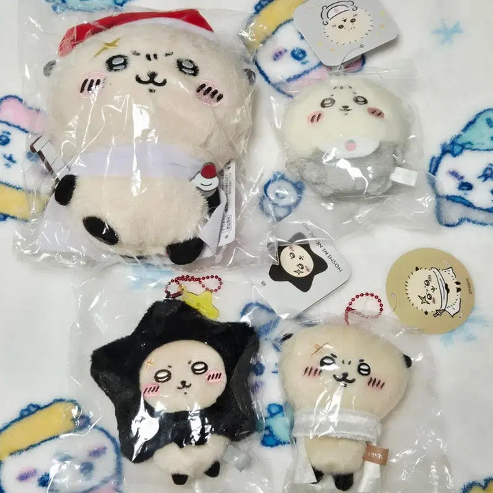 [BUNJANG] Chikawa Otter Christmas Baby Star Mascot Bundle Set / 치이카와 랏코 크리스마스 베이비 별 기본 마스코트 일괄 양도합니다