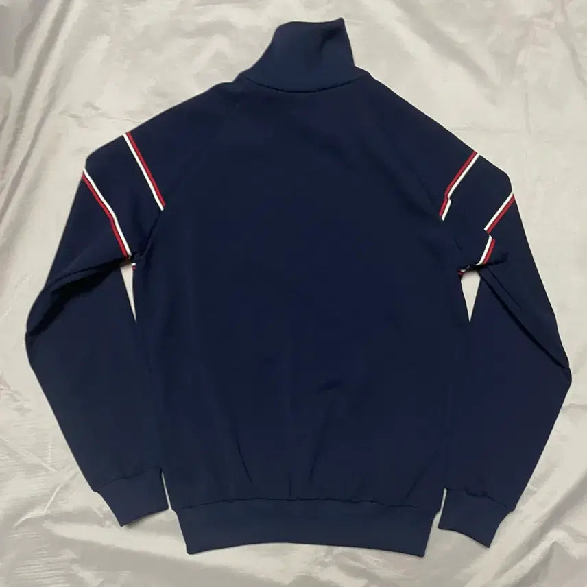 [BUNJANG] Adidas Navy Track Top Jersey (West Germany Descente) / 70s 아디다스 네이비 트랙탑 져지 서독 데상트 s