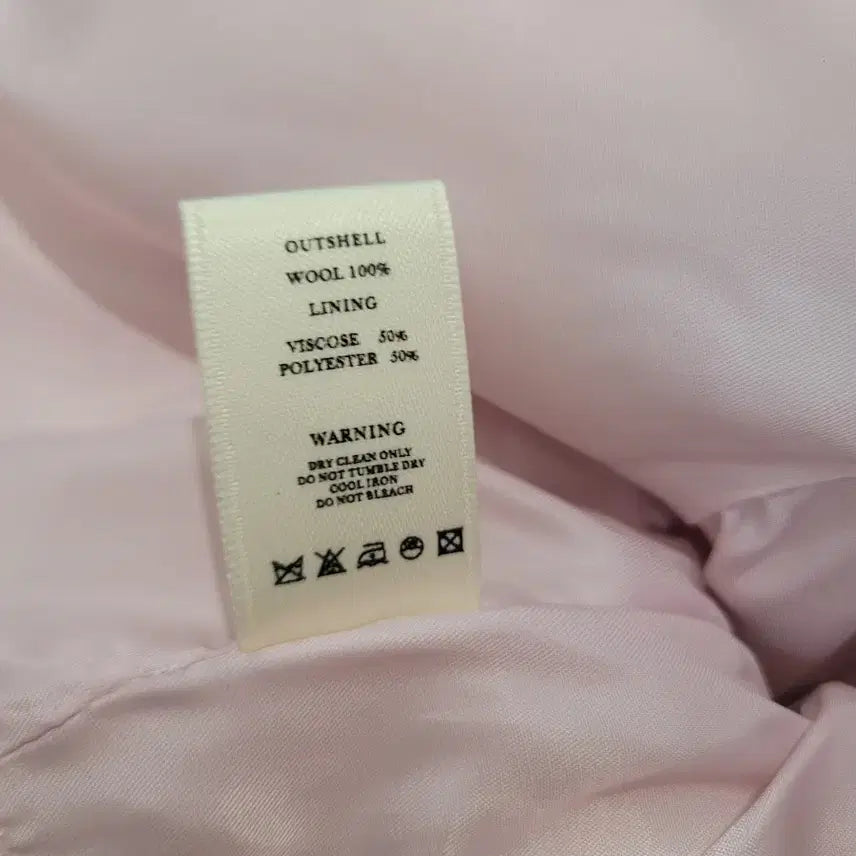 [BUNJANG] Bergamot Wool 100% Jacket - Pink / 베르가못 모스트 울100 자켓 핑크 55~77 택달린새제품