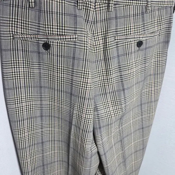 [BUNJANG] Neil Barrett Check Jogger Slacks / 닐바렛 체크 조거 슬렉스
