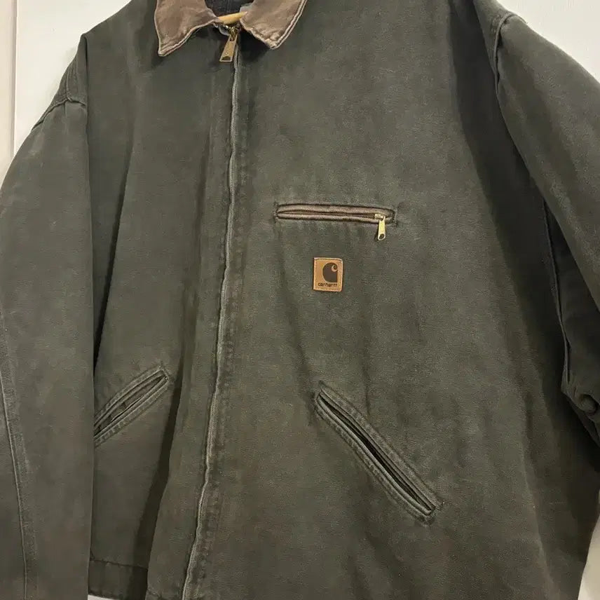 [BUNJANG] Carhartt J97 Vintage Detroit Jacket / 칼하트 J97 빈티지 디트로이트 자켓 모스 그린