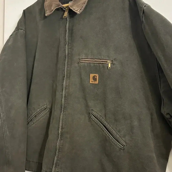 [BUNJANG] Carhartt J97 Vintage Detroit Jacket / 칼하트 J97 빈티지 디트로이트 자켓 모스 그린