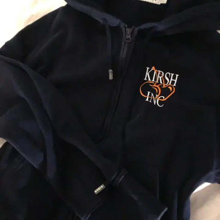 [BUNJANG] Kirsh Navy Hoodie Zip-up / 키르시 네이비 후드집업
