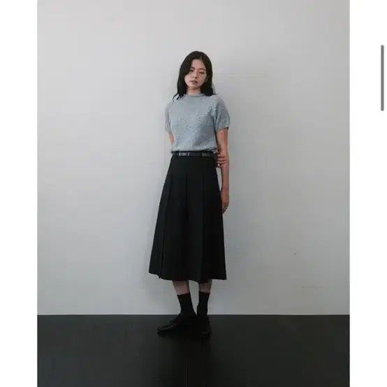 [BUNJANG] LAMINATES Pleated Skirt M / 라미네즈 플리츠스커트 M