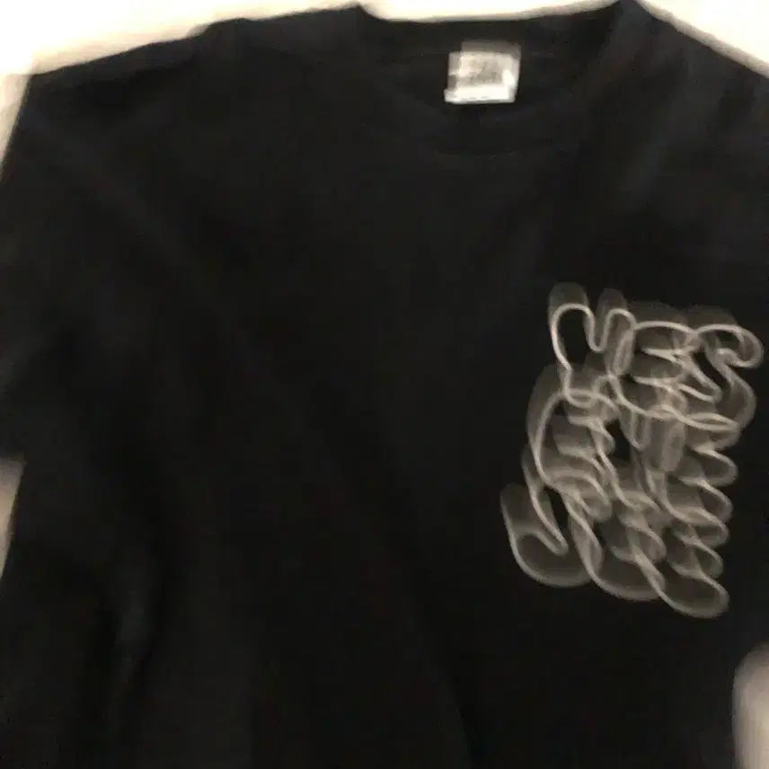 [BUNJANG] YESEYESEE Black Long Sleeve T-shirt / 예스아이씨 검정 롱슬리브