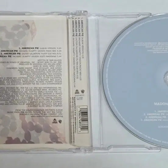 [BUNJANG] Madonna American Pie CD Single / 마돈나 American Pie 앨범 싱글 시디 CD