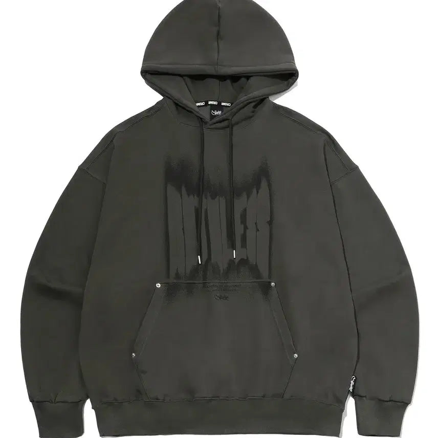 [BUNJANG] Kramp Spread Hood Moca Grey L Hoodie / 크럼프 스프레드 후드 모카 그레이 L