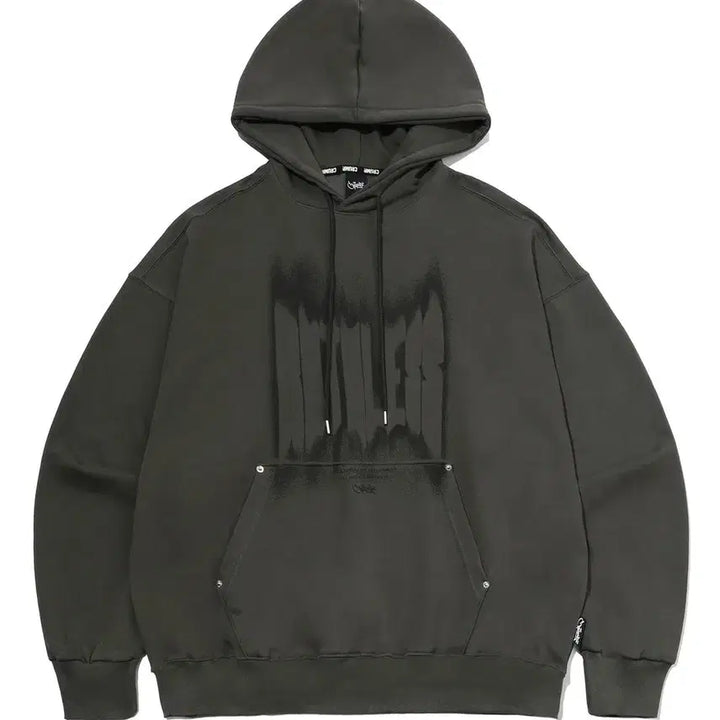[BUNJANG] Kramp Spread Hood Moca Grey L Hoodie / 크럼프 스프레드 후드 모카 그레이 L