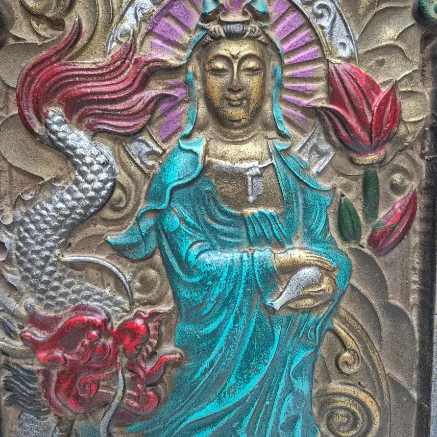 [BUNJANG] Antique Carving Buddha Statue / [도자기공주골동품] 부조불상 (20번) +++