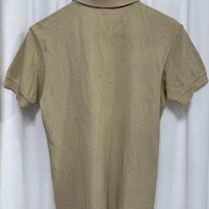 [BUNJANG] Lacoste Beige Short Sleeve Polo Shirt / 라코스테 베이지 반팔 카라티