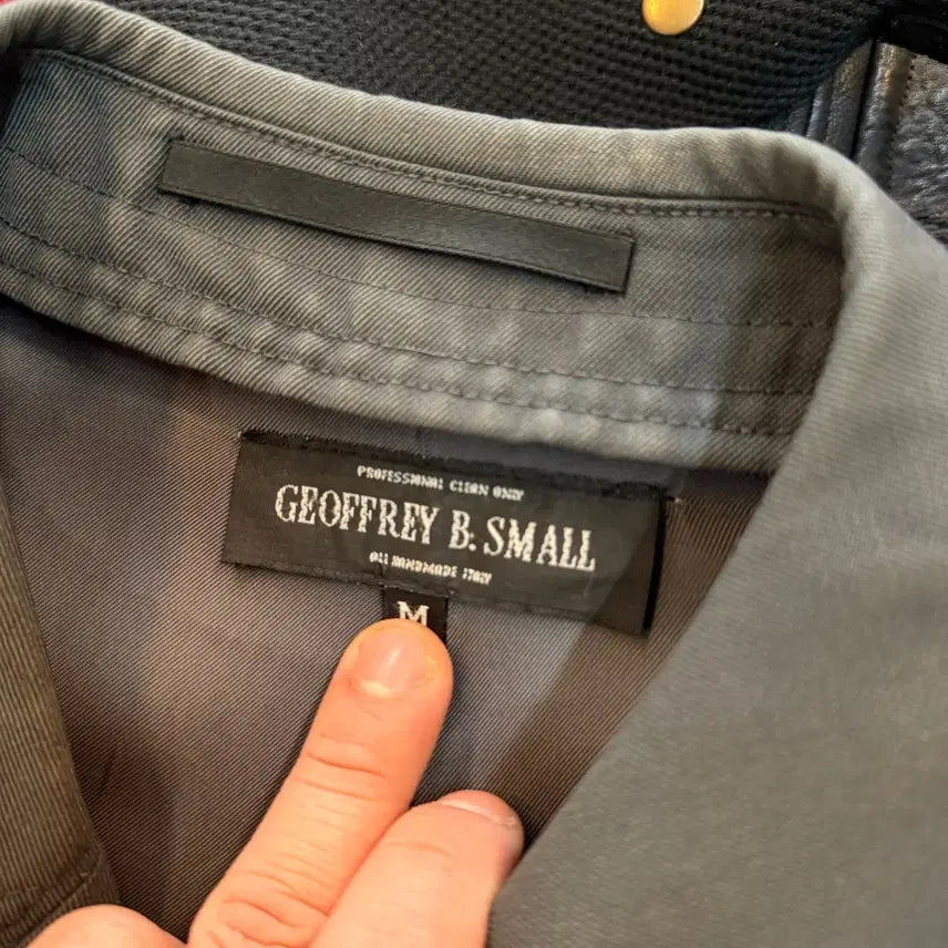 [BUNJANG] Geoffrey B. Small German Army Coat Reworked Jacket / 제프리 비 스몰 독일군 코트 리워크 코트 자켓 HAND BY ITALY