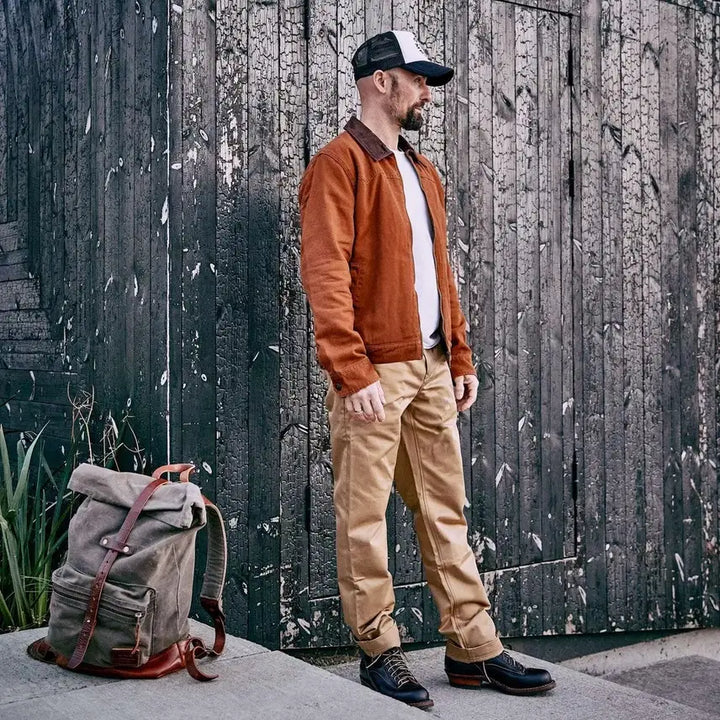 [SOLD OUT] 데우스 호크 캔버스 자켓 L