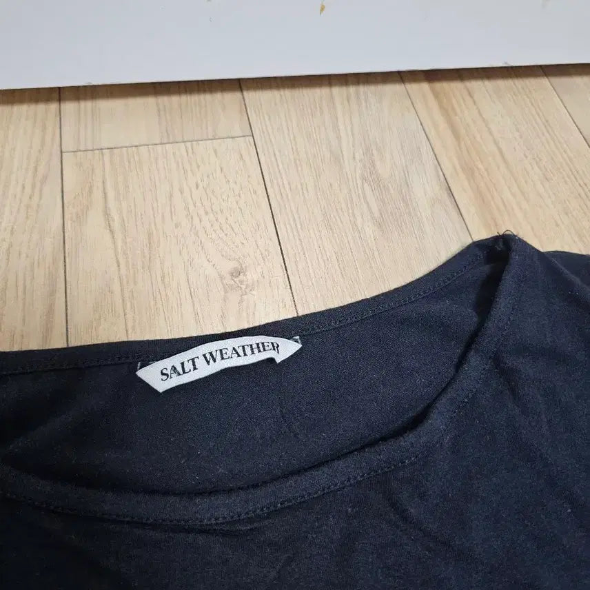 [BUNJANG] Black Short Sleeve T-Shirt / 블랙 반팔 티셔츠55-66