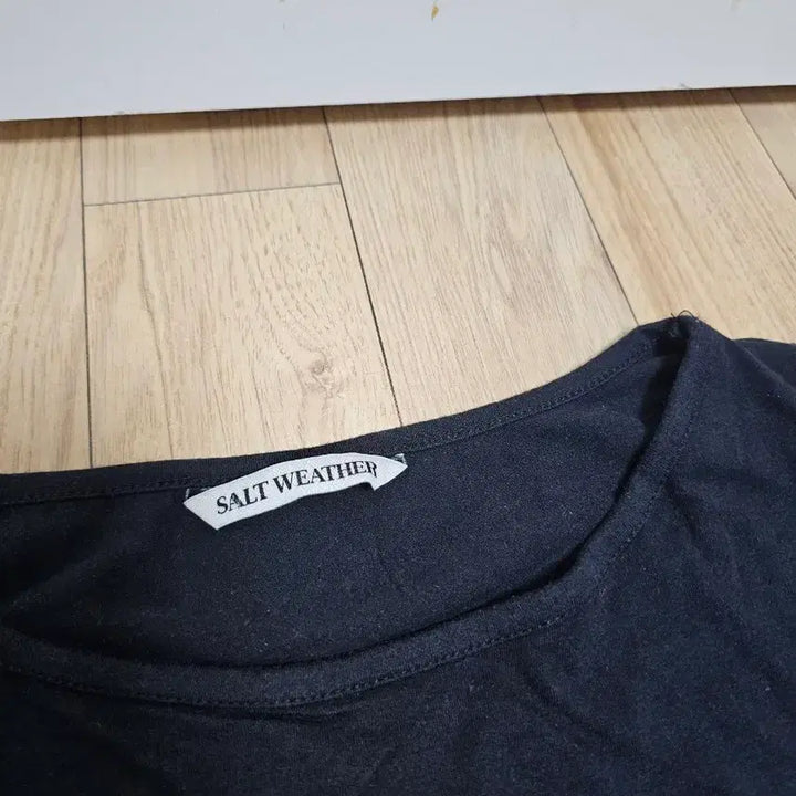 [BUNJANG] Black Short Sleeve T-Shirt / 블랙 반팔 티셔츠55-66