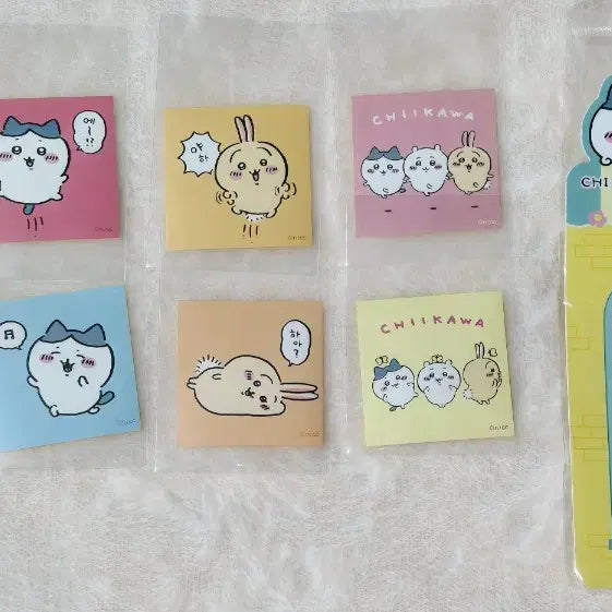 [BUNJANG] Chikawa Munjakgwi Popup Store Sticker Bundle Set / 치이카와 먼작귀 팝업 방문 스티커 띠부씰 1탄 올클 일괄 양도합니다