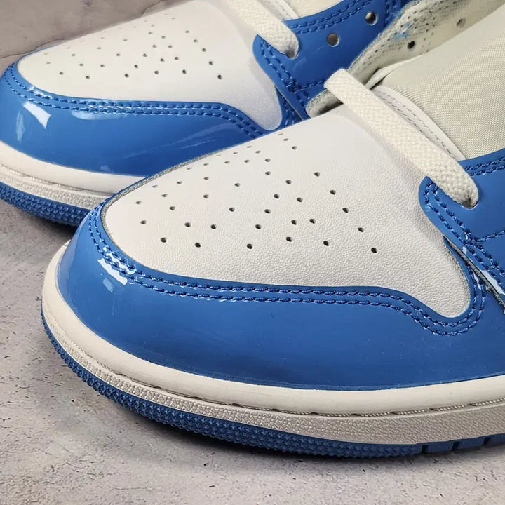 [BUNJANG] Nike Jordan 1 Low SE White Legend Blue Sneakers / 나이키 280 조던 1 로우 SE 화이트 레전드 블루 새제품