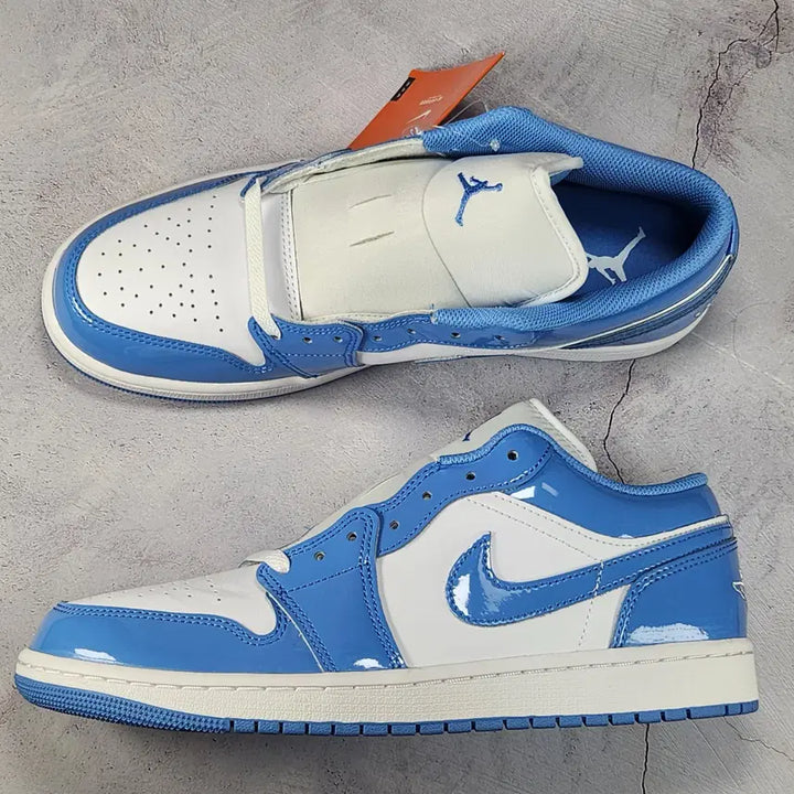 [BUNJANG] Nike Jordan 1 Low SE White Legend Blue Sneakers / 나이키 280 조던 1 로우 SE 화이트 레전드 블루 새제품